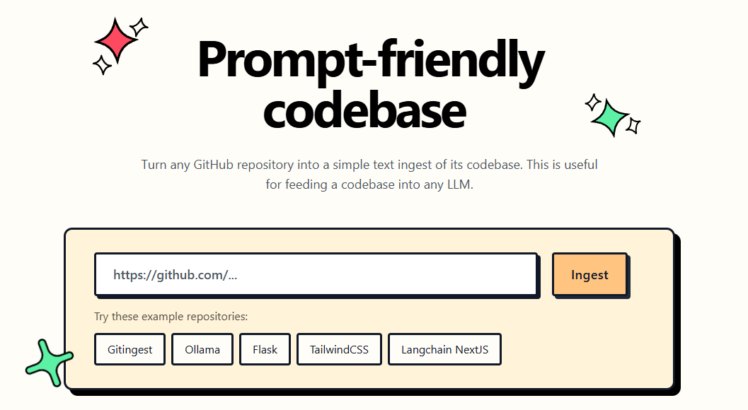 Show HN: I made a website that let's you plug in repositories to cursor